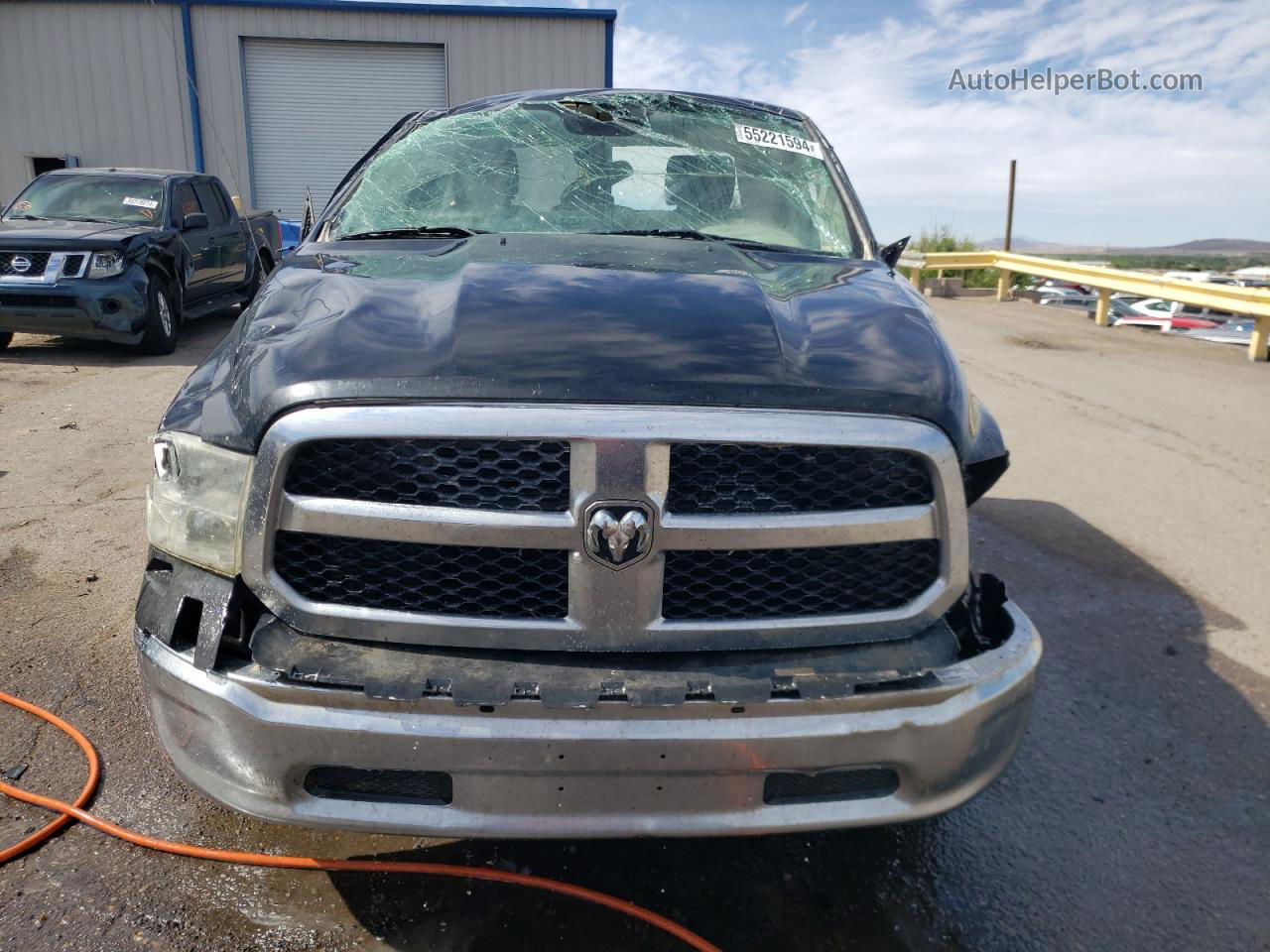 2019 Ram 1500 Classic Tradesman Черный vin: 1C6RR7FT1KS711017