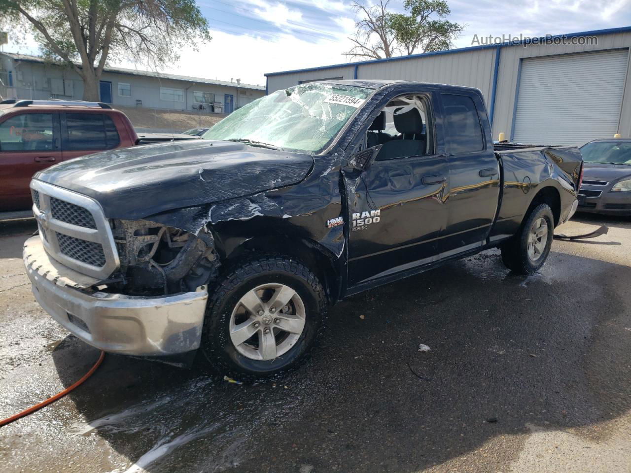 2019 Ram 1500 Classic Tradesman Black vin: 1C6RR7FT1KS711017