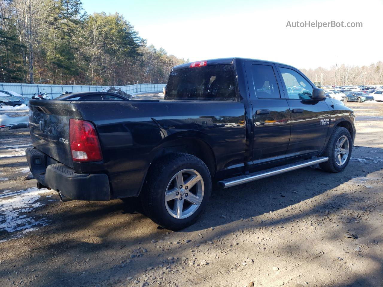 2014 Ram 1500 St Черный vin: 1C6RR7FT2ES197439