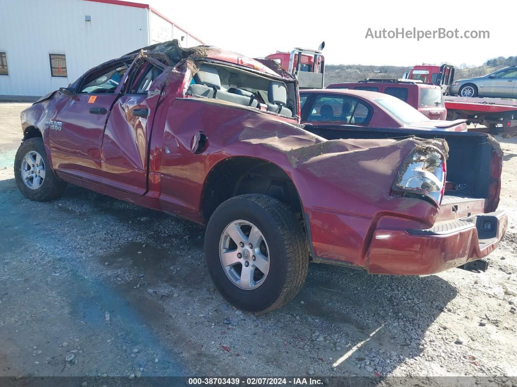 2014 Ram 1500 Tradesman Maroon vin: 1C6RR7FT4ES104582