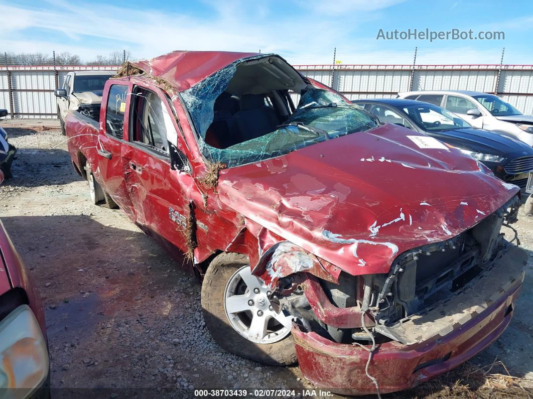 2014 Ram 1500 Tradesman Maroon vin: 1C6RR7FT4ES104582