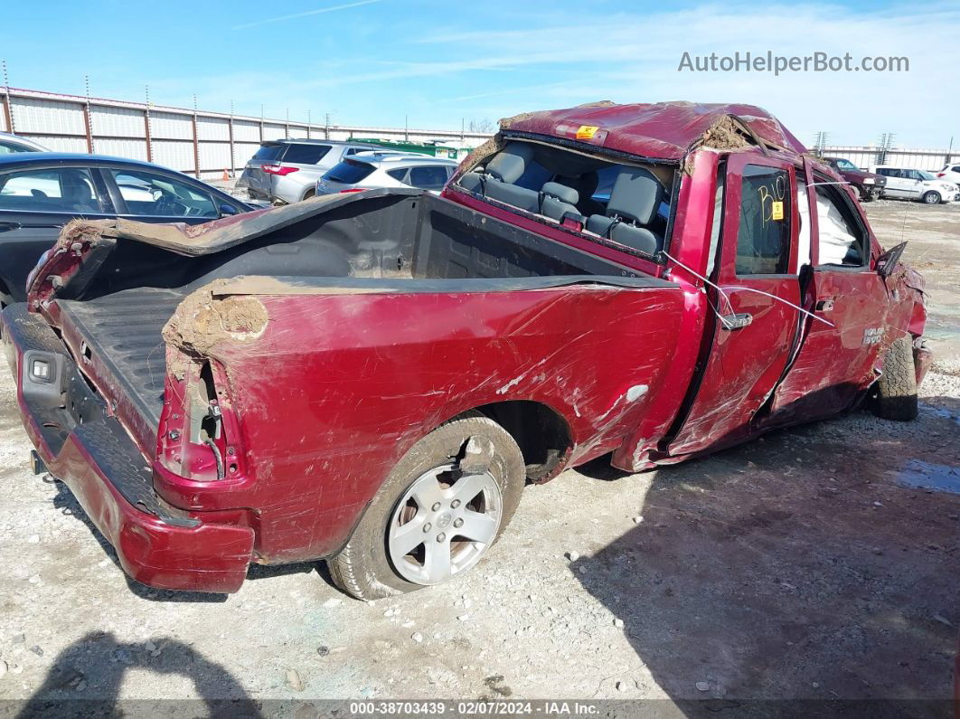 2014 Ram 1500 Tradesman Maroon vin: 1C6RR7FT4ES104582