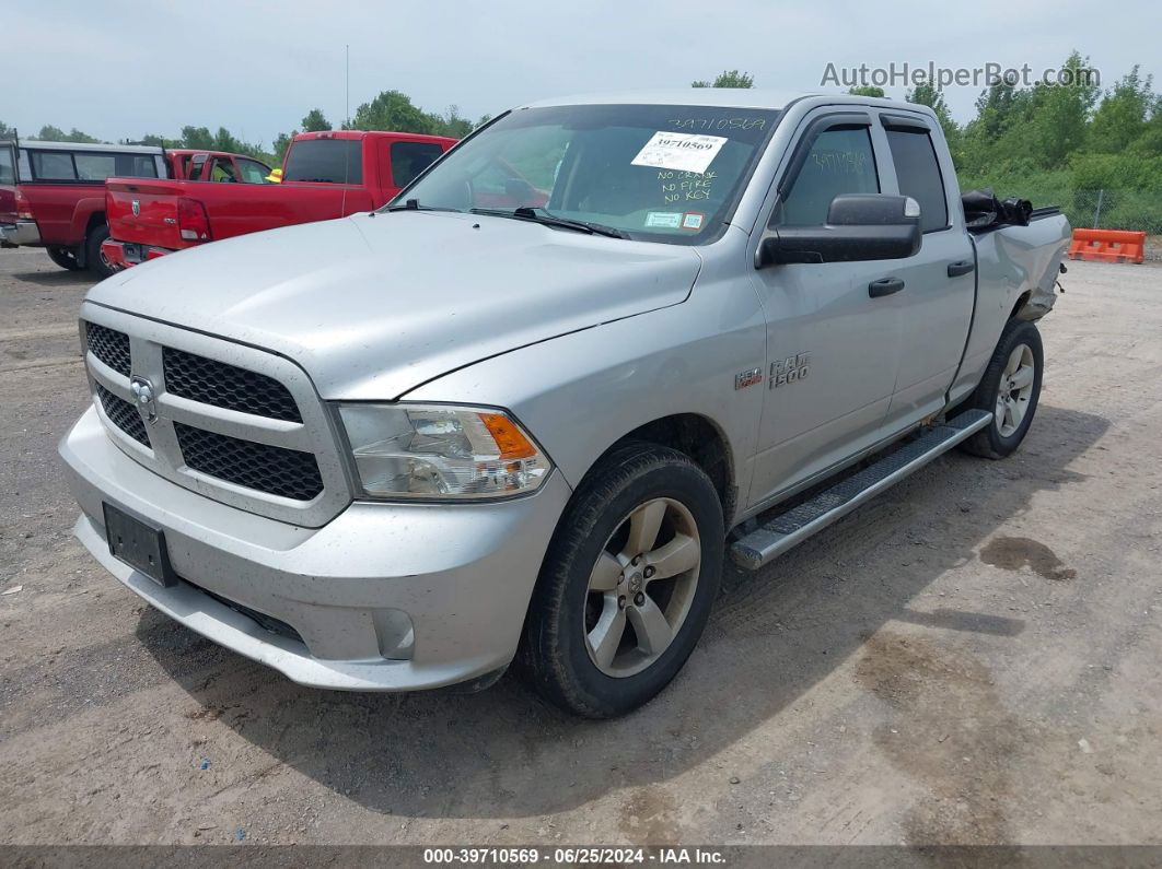 2014 Ram 1500 Express Silver vin: 1C6RR7FT4ES300246