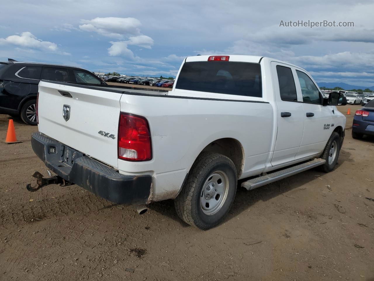 2014 Ram 1500 St Белый vin: 1C6RR7FT4ES363766