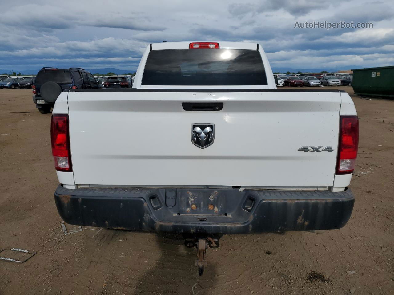 2014 Ram 1500 St White vin: 1C6RR7FT4ES363766