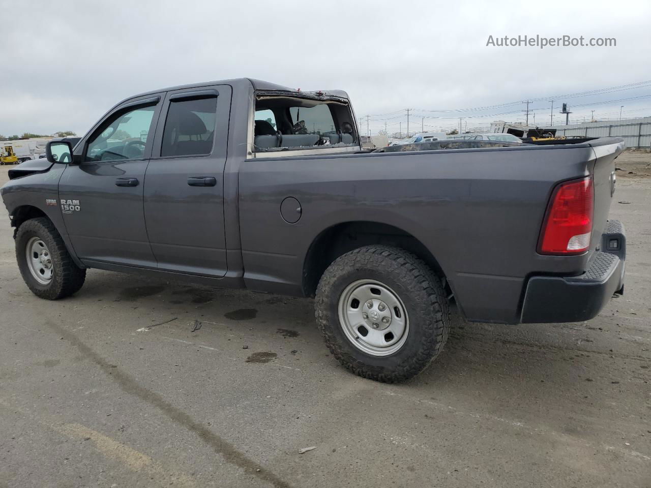 2019 Ram 1500 Classic Tradesman Серый vin: 1C6RR7FT4KS743296