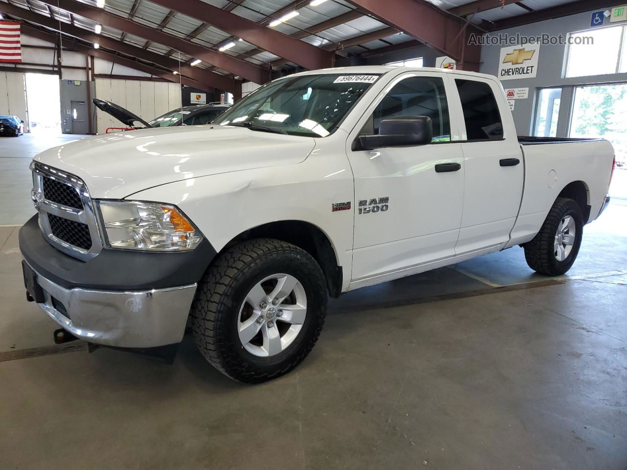 2014 Ram 1500 St White vin: 1C6RR7FT5ES239070