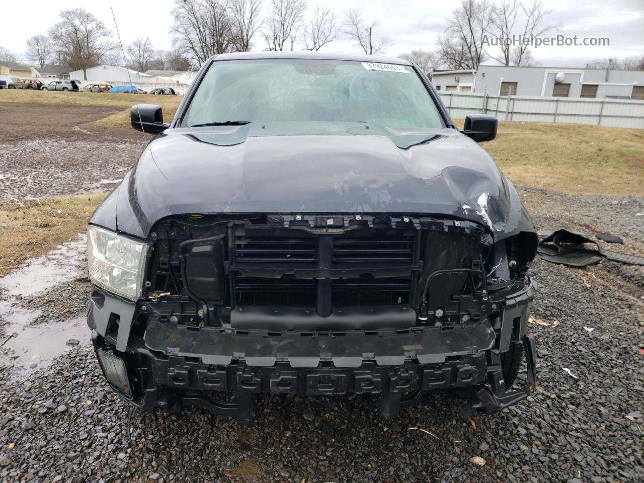 2014 Ram 1500 St Черный vin: 1C6RR7FT5ES410612