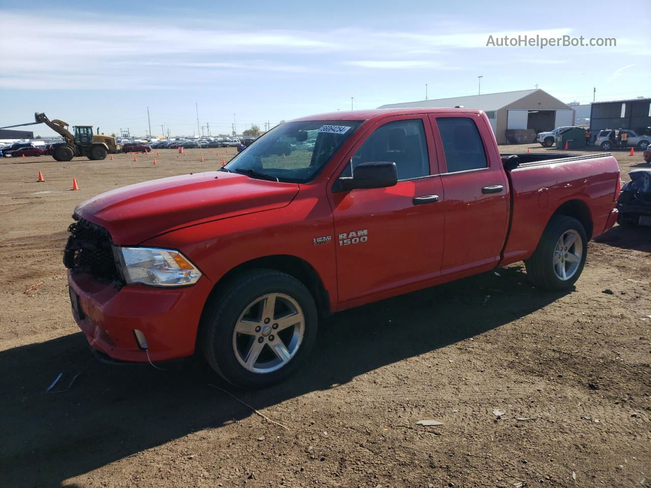 2015 Ram 1500 St Красный vin: 1C6RR7FT5FS587498