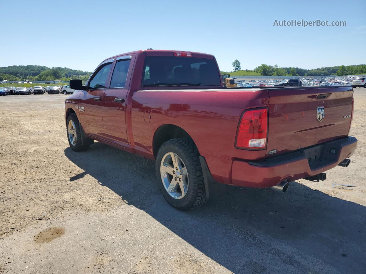 2015 Ram 1500 St Бордовый vin: 1C6RR7FT5FS646811