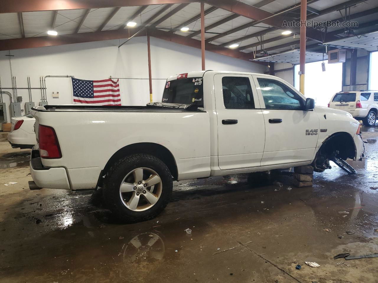 2014 Ram 1500 St White vin: 1C6RR7FT6ES450309