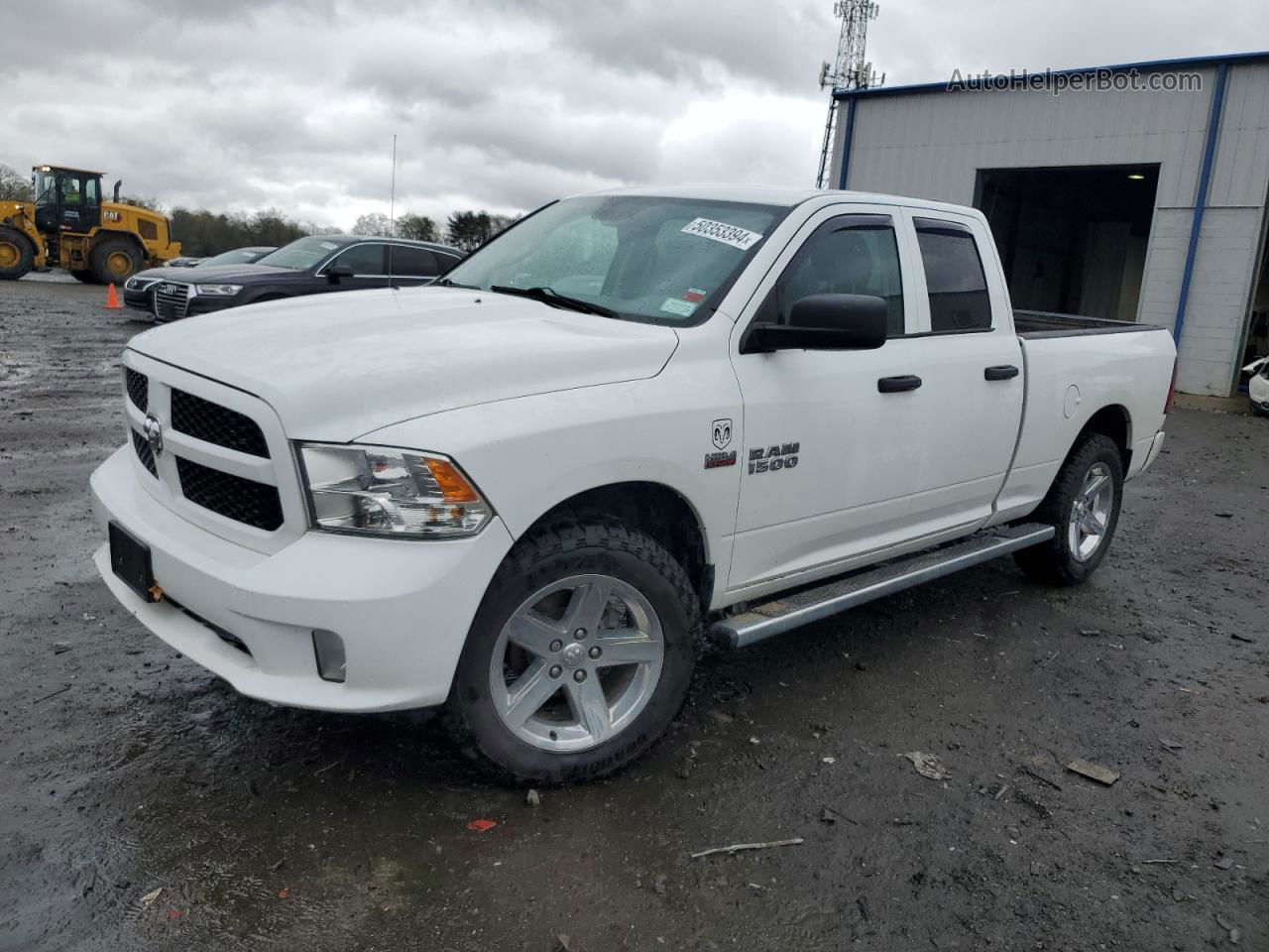 2015 Ram 1500 St White vin: 1C6RR7FT6FS725985