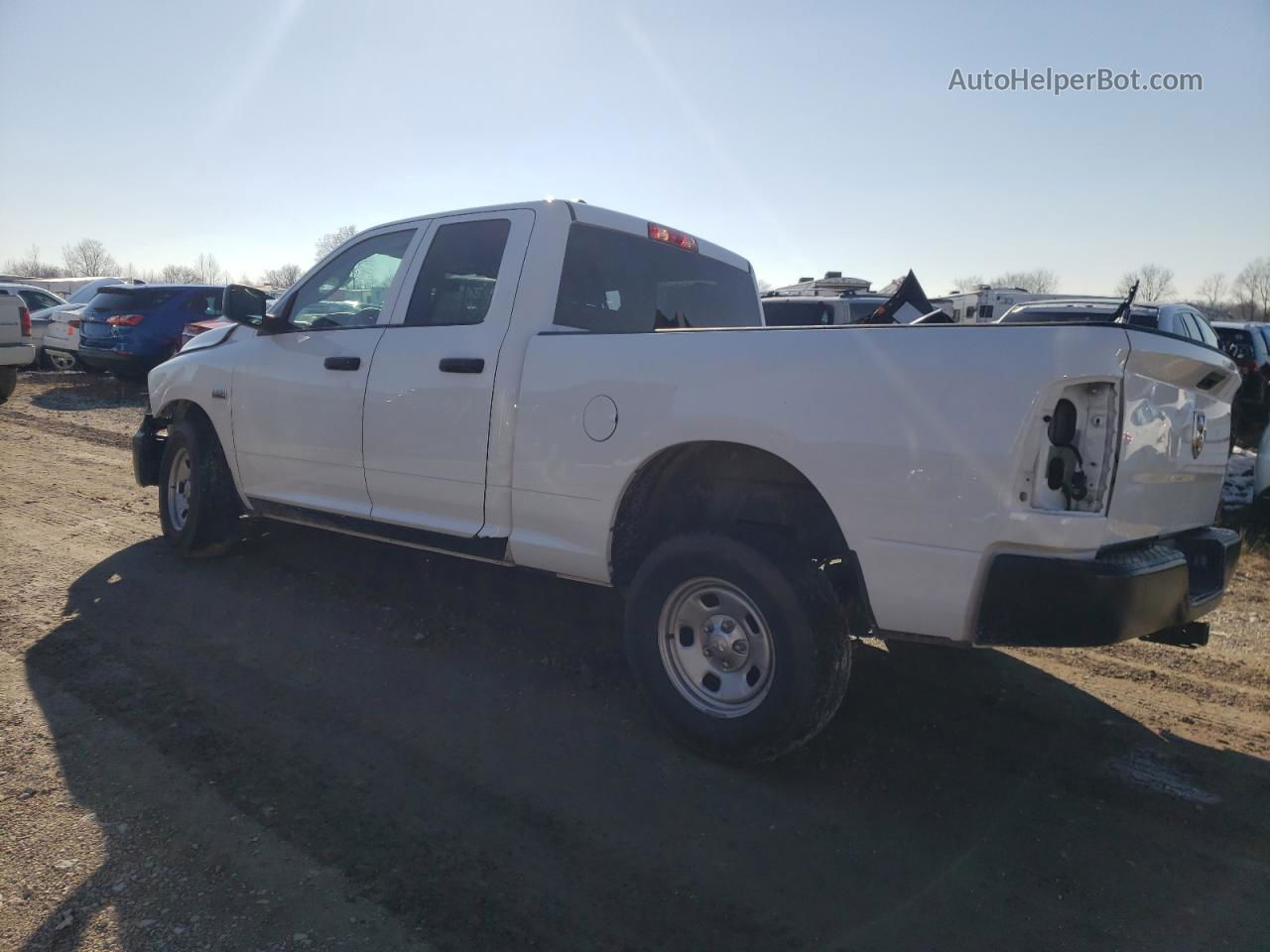 2022 Ram 1500 Classic Tradesman White vin: 1C6RR7FT6NS156215