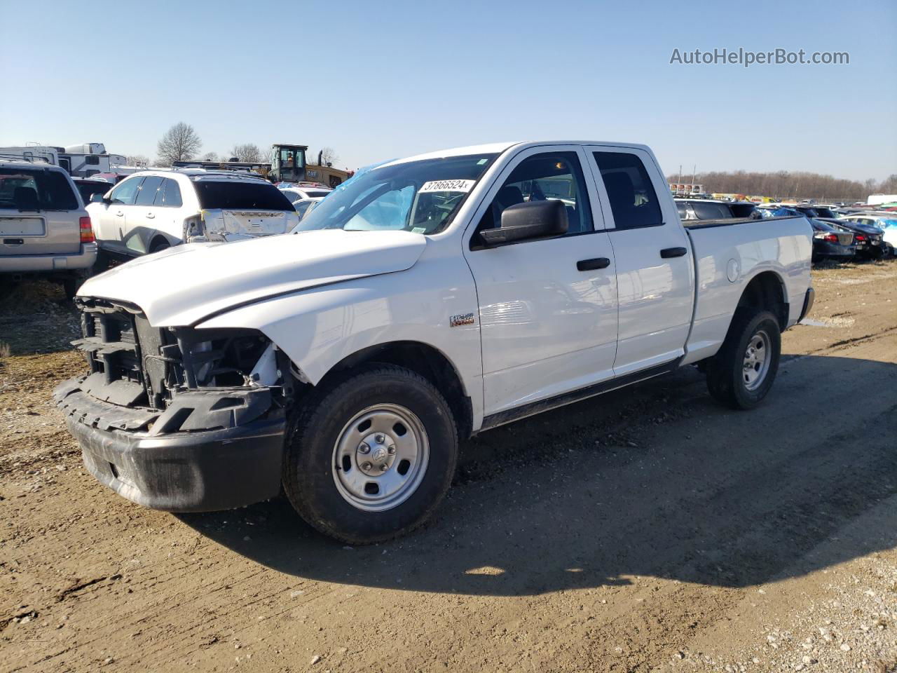 2022 Ram 1500 Classic Tradesman White vin: 1C6RR7FT6NS156215