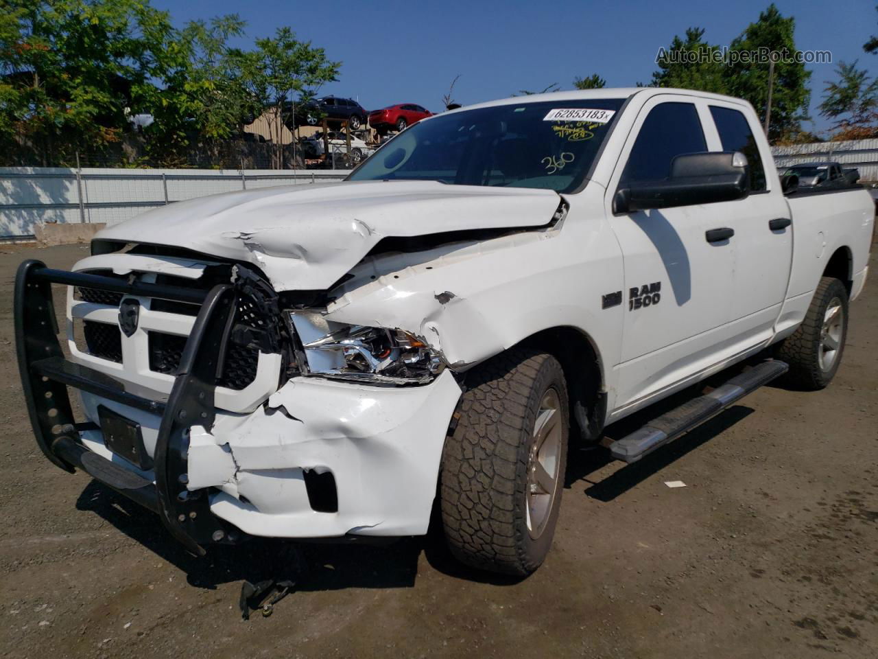 2014 Ram 1500 St White vin: 1C6RR7FT7ES261085