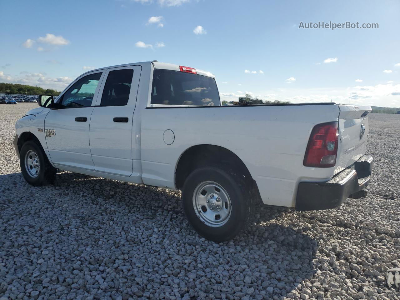 2019 Ram 1500 Classic Tradesman White vin: 1C6RR7FT7KS606675