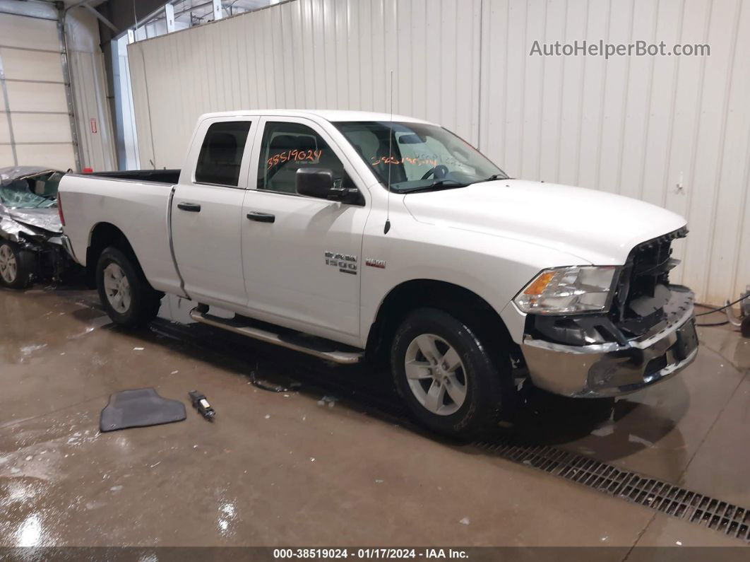 2020 Ram 1500 Classic Tradesman Quad Cab 4x4 6'4 Box White vin: 1C6RR7FT7LS138173