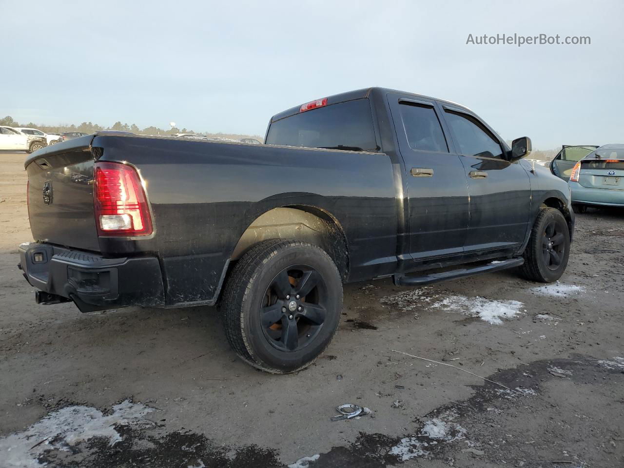 2014 Ram 1500 St Черный vin: 1C6RR7FT8ES125600