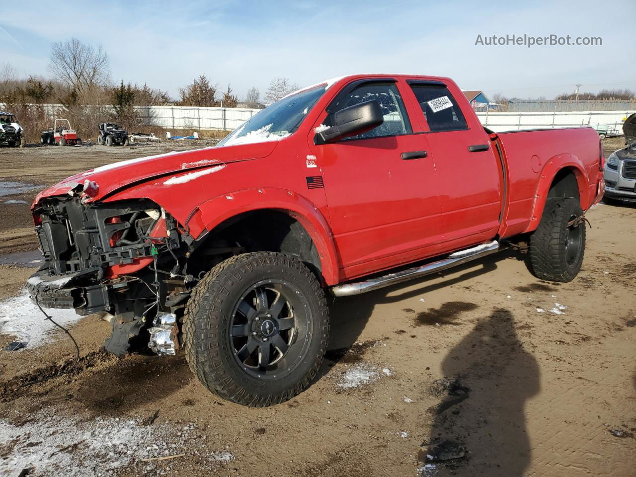 2014 Ram 1500 St Red vin: 1C6RR7FT8ES208671