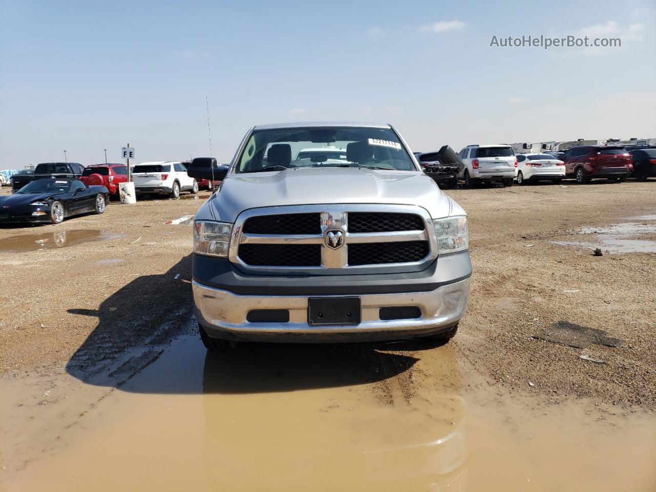 2014 Ram 1500 St Silver vin: 1C6RR7FT8ES460940