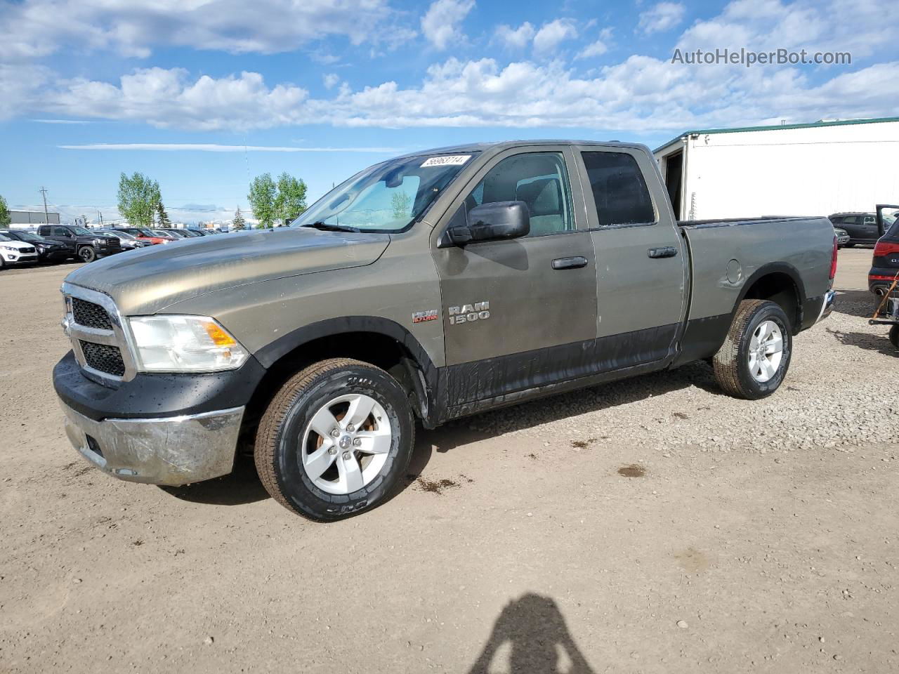 2015 Ram 1500 St Green vin: 1C6RR7FT8FS637536