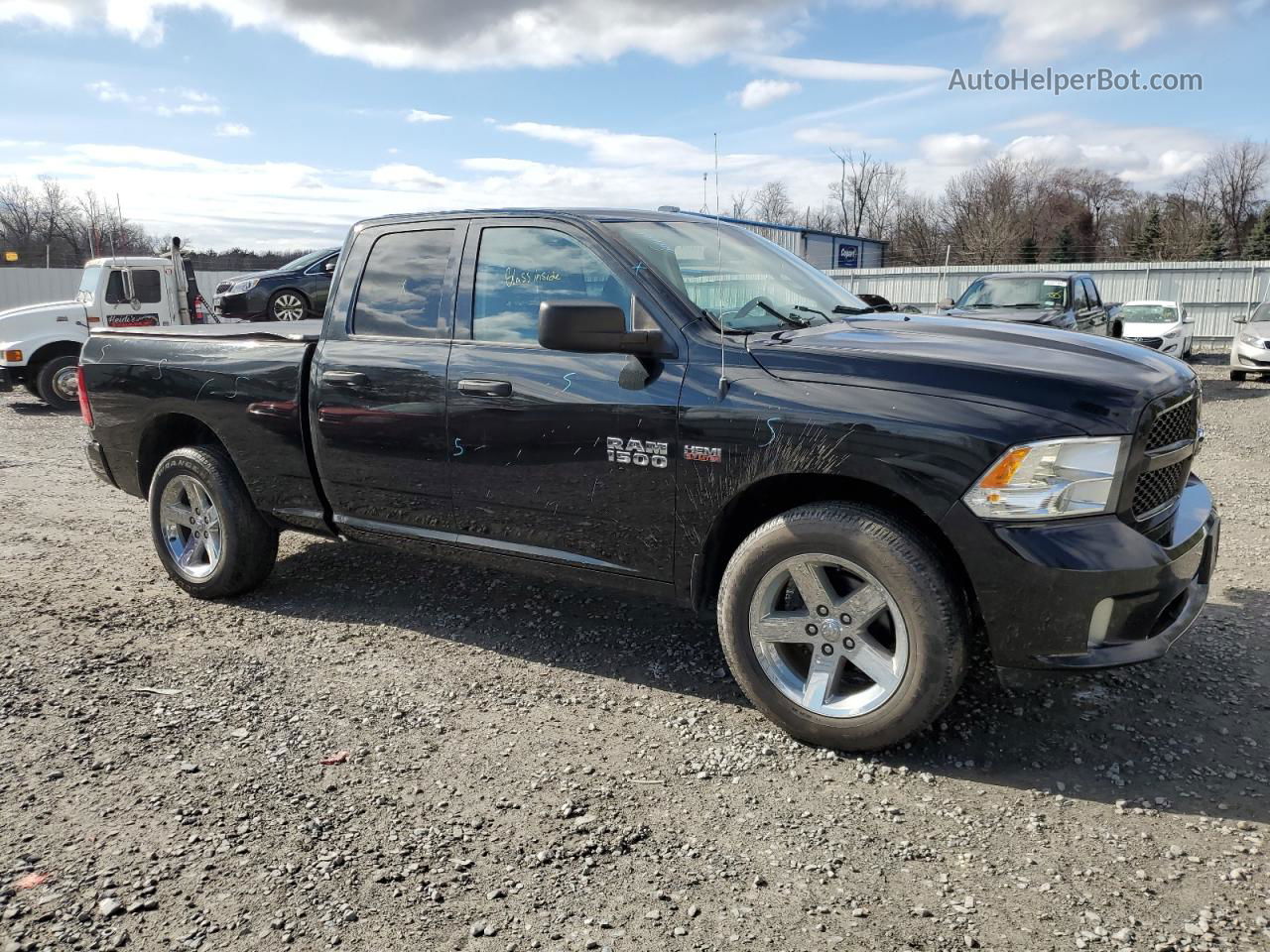 2015 Ram 1500 St Черный vin: 1C6RR7FT8FS653803