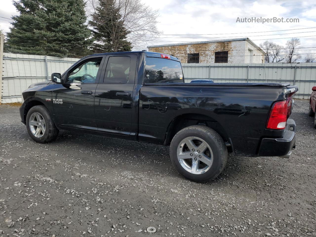 2015 Ram 1500 St Черный vin: 1C6RR7FT8FS653803