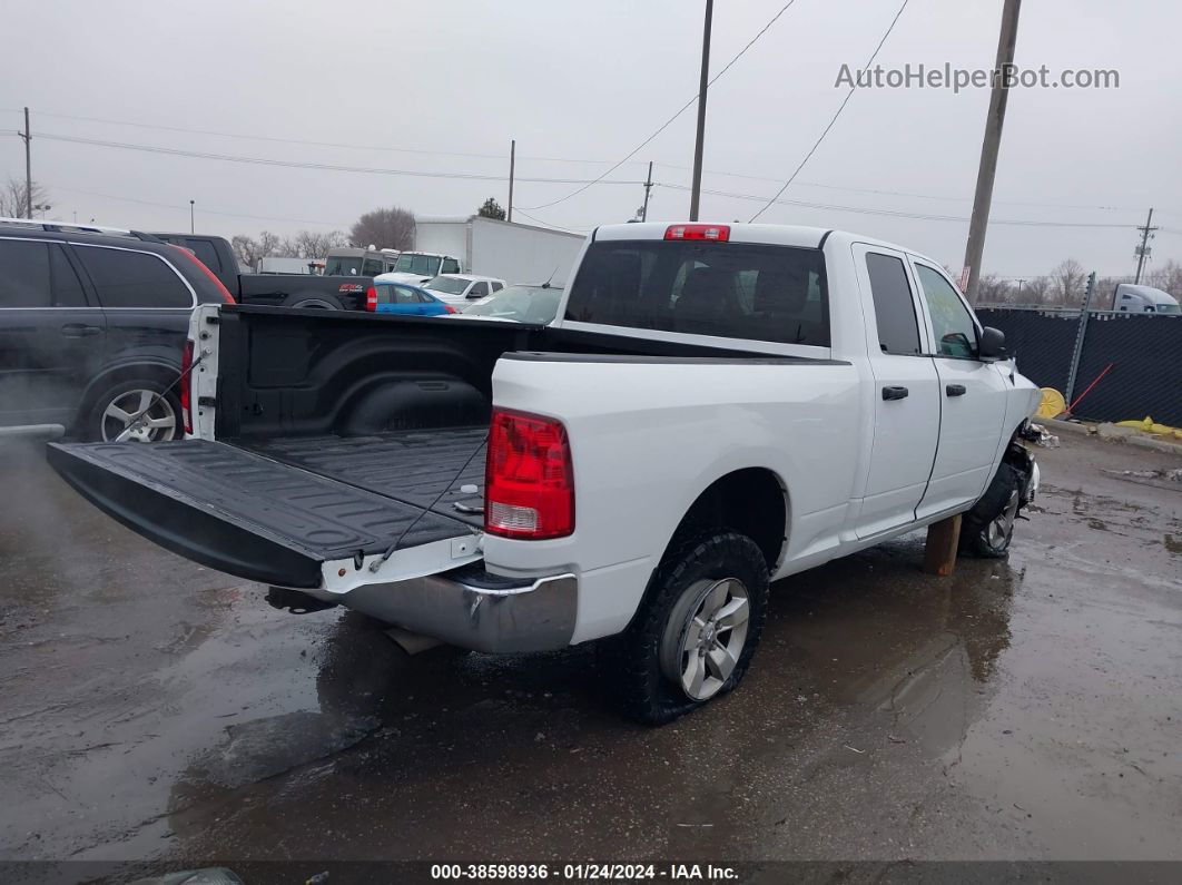 2014 Ram 1500 Tradesman White vin: 1C6RR7FT9ES240948