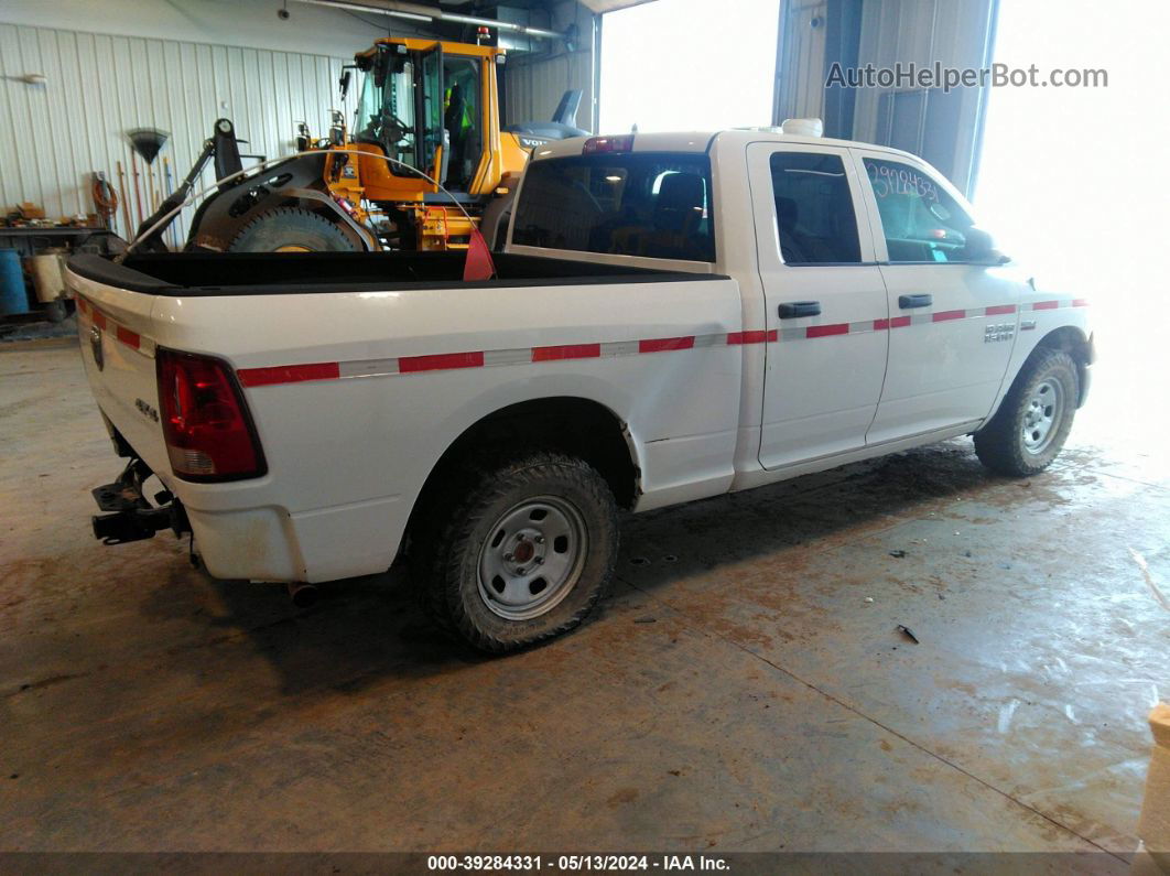 2014 Ram 1500 Tradesman White vin: 1C6RR7FT9ES323652