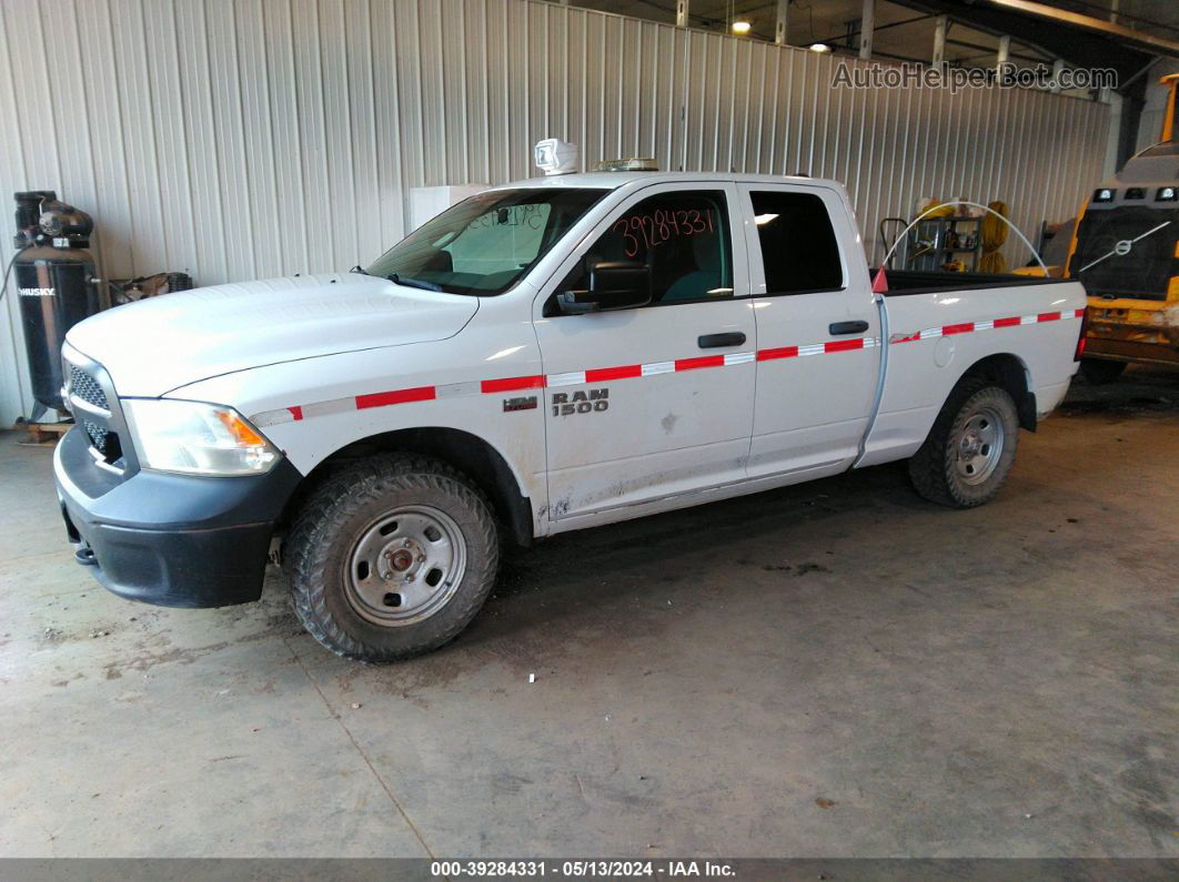 2014 Ram 1500 Tradesman White vin: 1C6RR7FT9ES323652