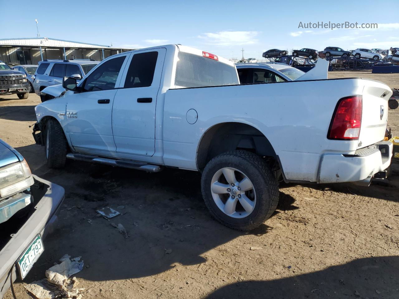 2014 Ram 1500 St White vin: 1C6RR7FT9ES450465