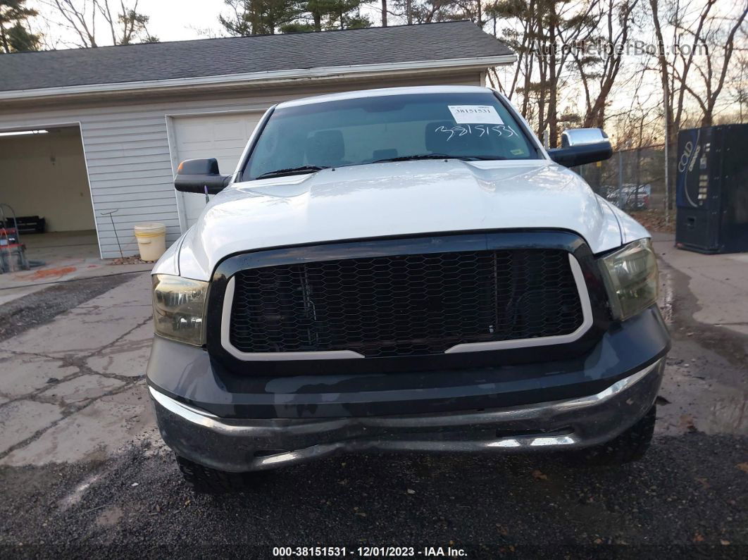 2015 Ram 1500 Tradesman White vin: 1C6RR7FT9FS743932