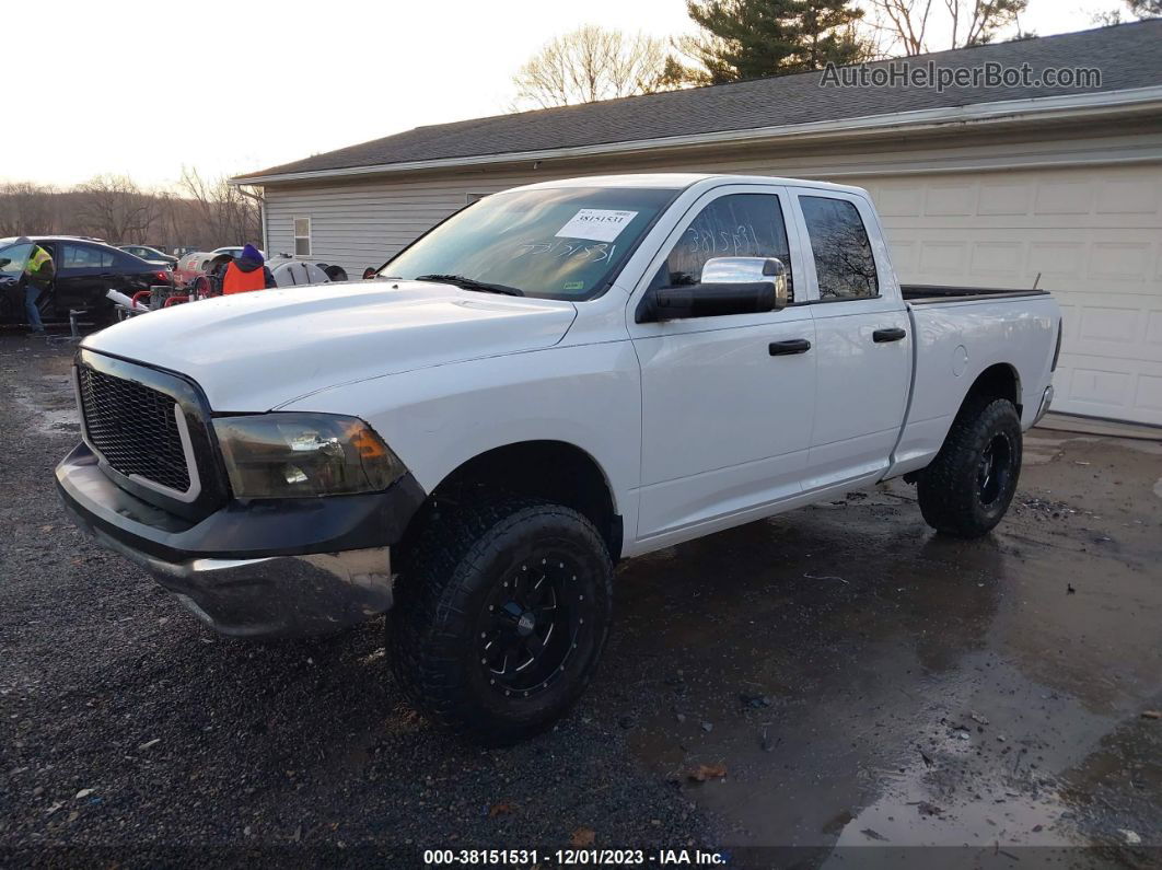 2015 Ram 1500 Tradesman White vin: 1C6RR7FT9FS743932