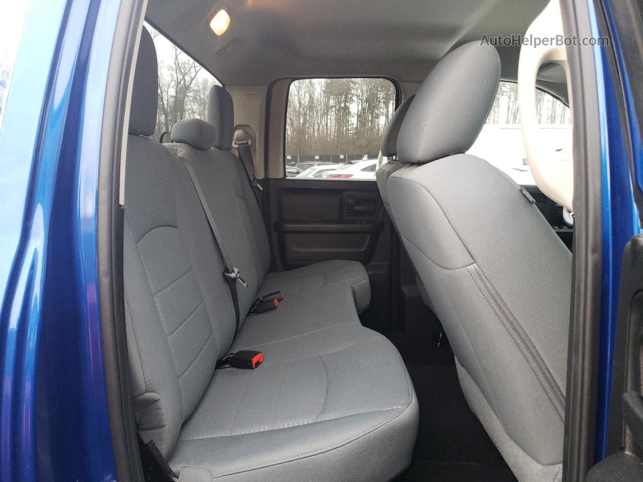 2019 Ram 1500 Classic Tradesman Синий vin: 1C6RR7FT9KS675545