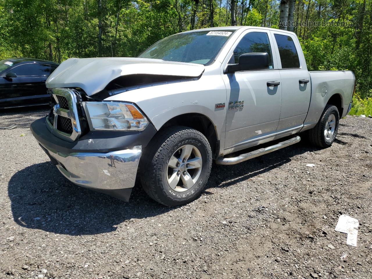 2014 Ram 1500 St Silver vin: 1C6RR7FTXES165175