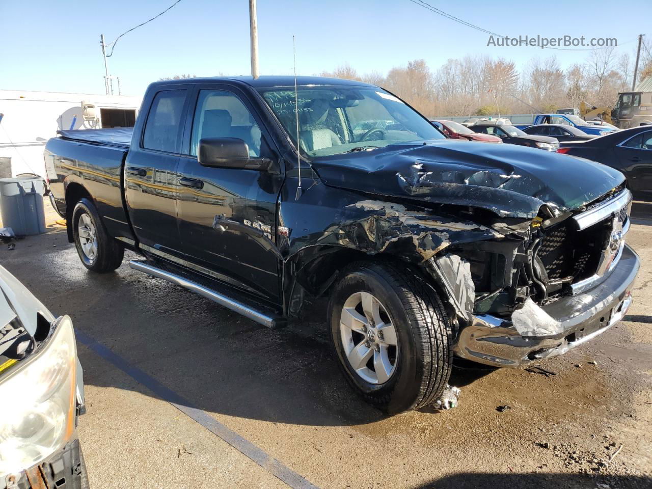 2015 Ram 1500 St Черный vin: 1C6RR7FTXFS731093