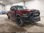 2020 Ram 1500 Classic Warlock Quad Cab 4x4 6'4 Box Burgundy vin: 1C6RR7GG0LS115464