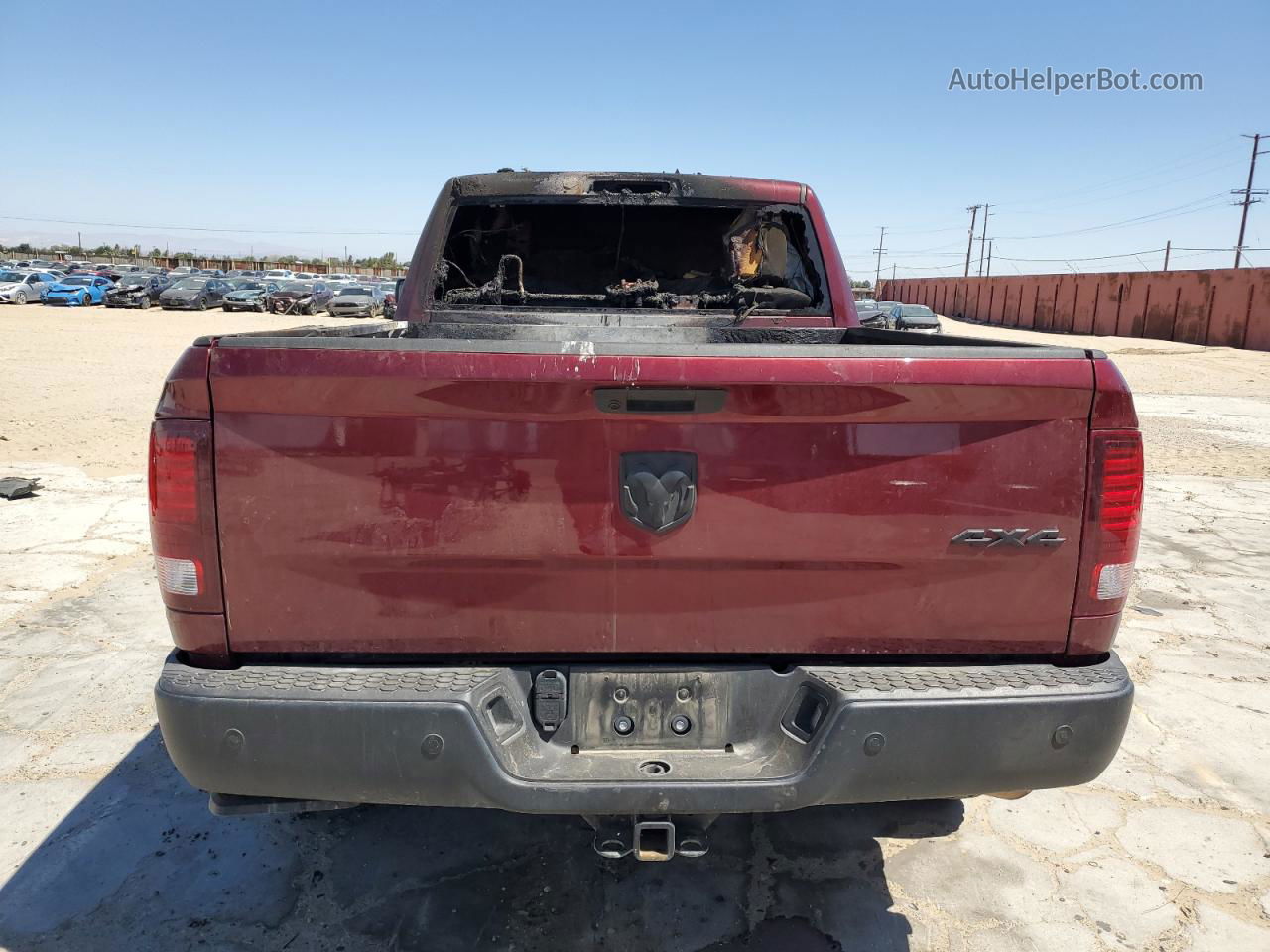 2022 Ram 1500 Classic Slt Burgundy vin: 1C6RR7GG0NS177076