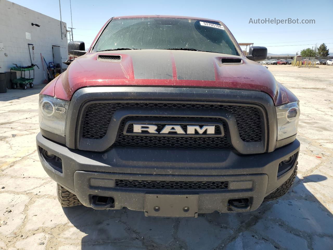 2022 Ram 1500 Classic Slt Burgundy vin: 1C6RR7GG0NS177076