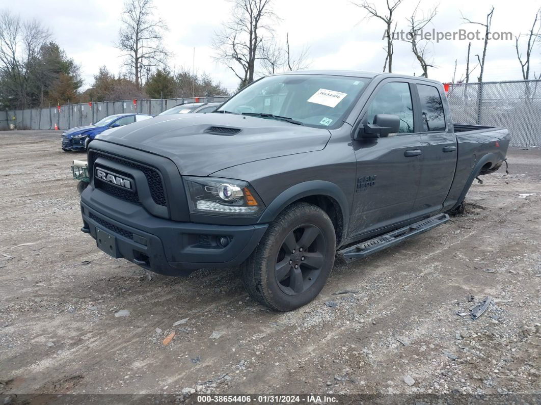 2020 Ram 1500 Classic Warlock Quad Cab 4x4 6'4 Box Gray vin: 1C6RR7GG3LS146689