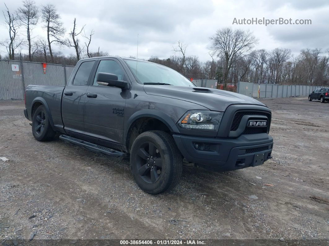 2020 Ram 1500 Classic Warlock Quad Cab 4x4 6'4 Box Gray vin: 1C6RR7GG3LS146689