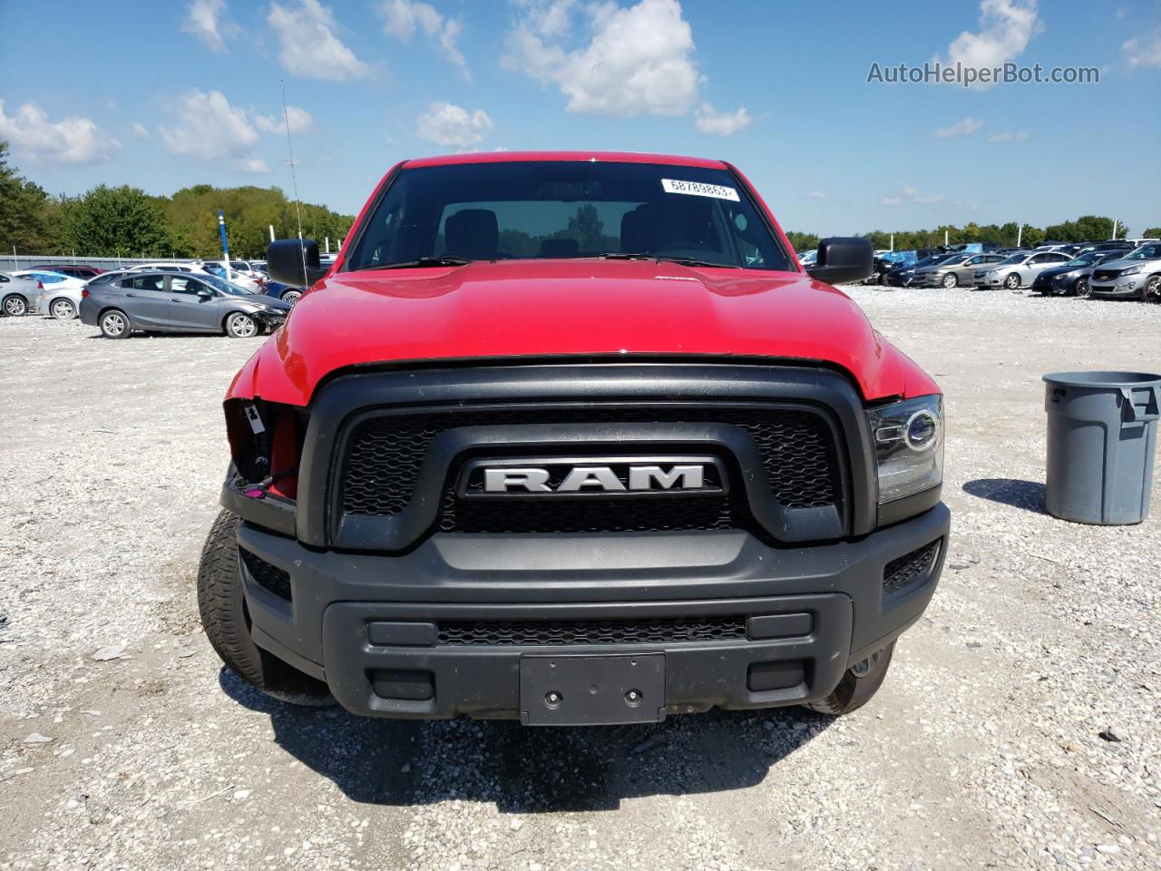 2022 Ram 1500 Classic Slt Красный vin: 1C6RR7GG3NS225573