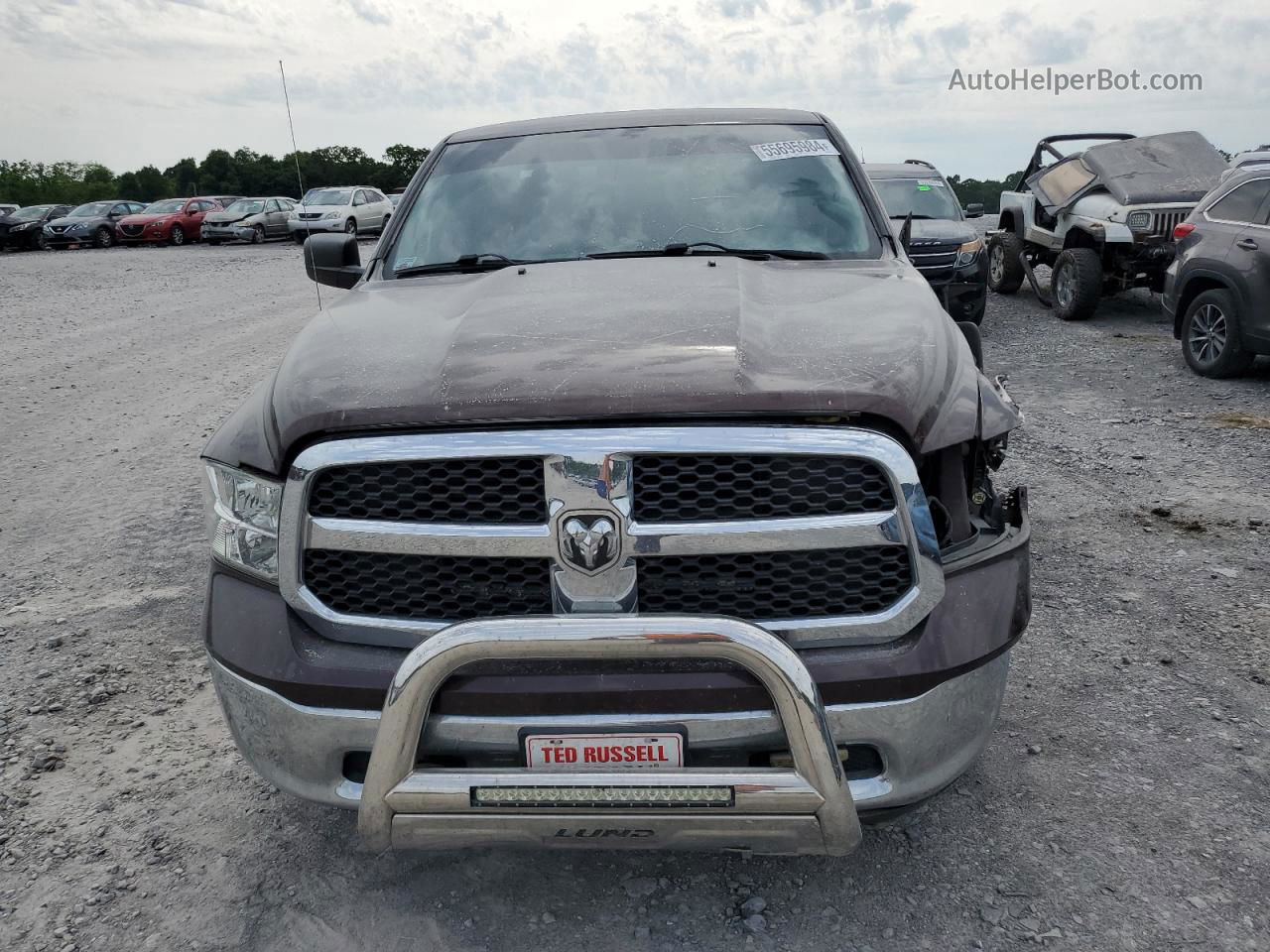 2015 Ram 1500 Slt Brown vin: 1C6RR7GG5FS593867