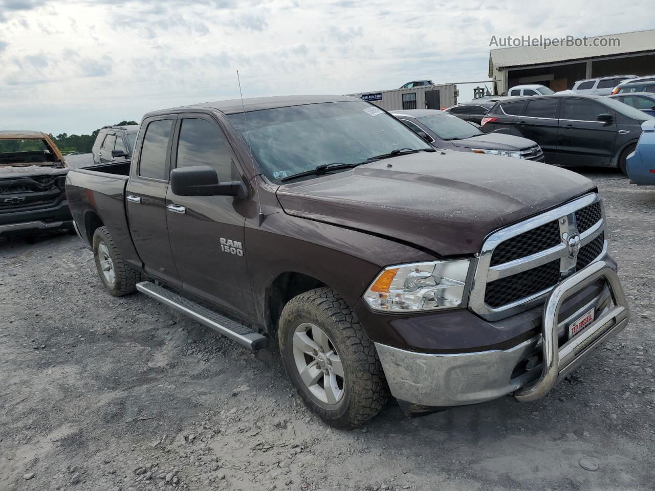 2015 Ram 1500 Slt Brown vin: 1C6RR7GG5FS593867