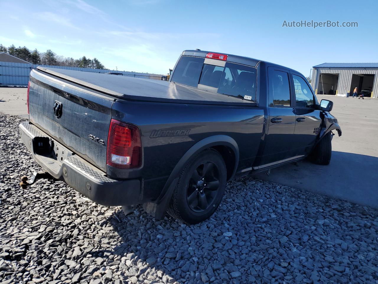 2019 Ram 1500 Classic Slt Black vin: 1C6RR7GG5KS717856