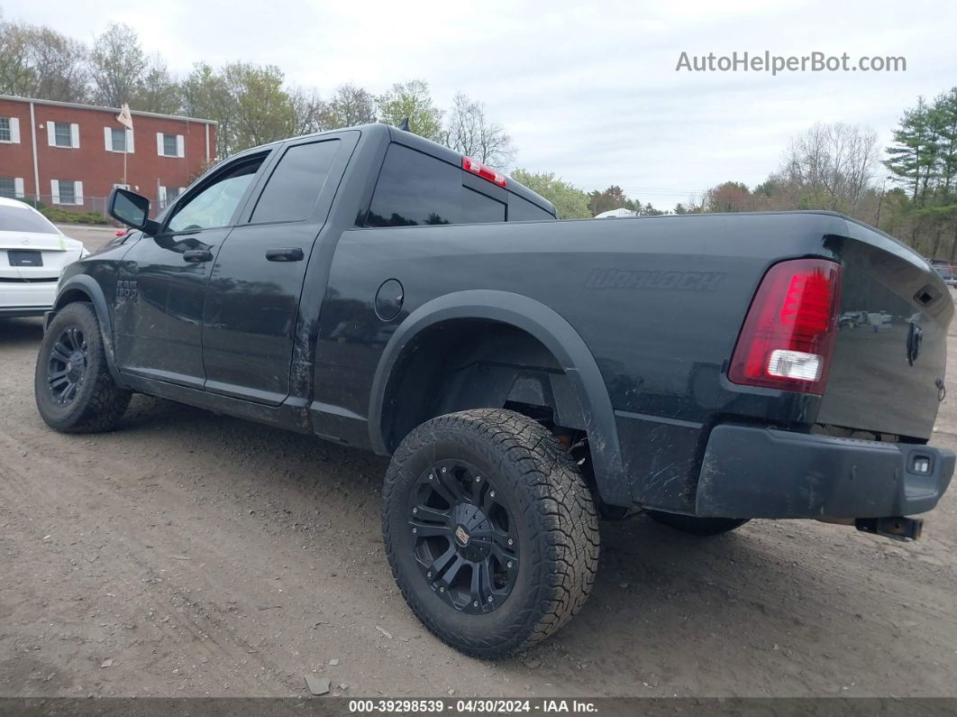 2020 Ram 1500 Classic Warlock Quad Cab 4x4 6'4 Box Black vin: 1C6RR7GG5LS109630