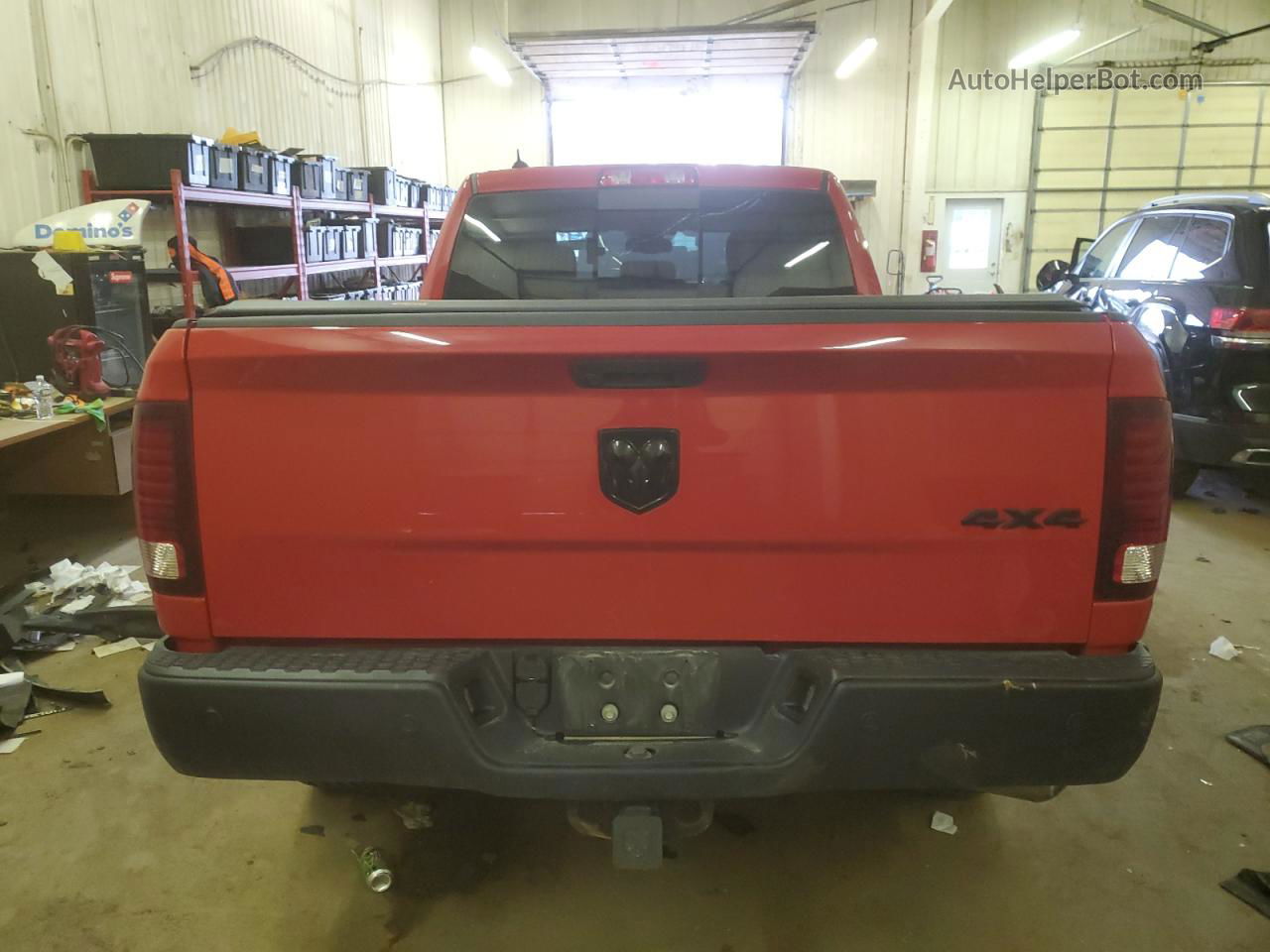 2019 Ram 1500 Classic Slt Red vin: 1C6RR7GG6KS617250