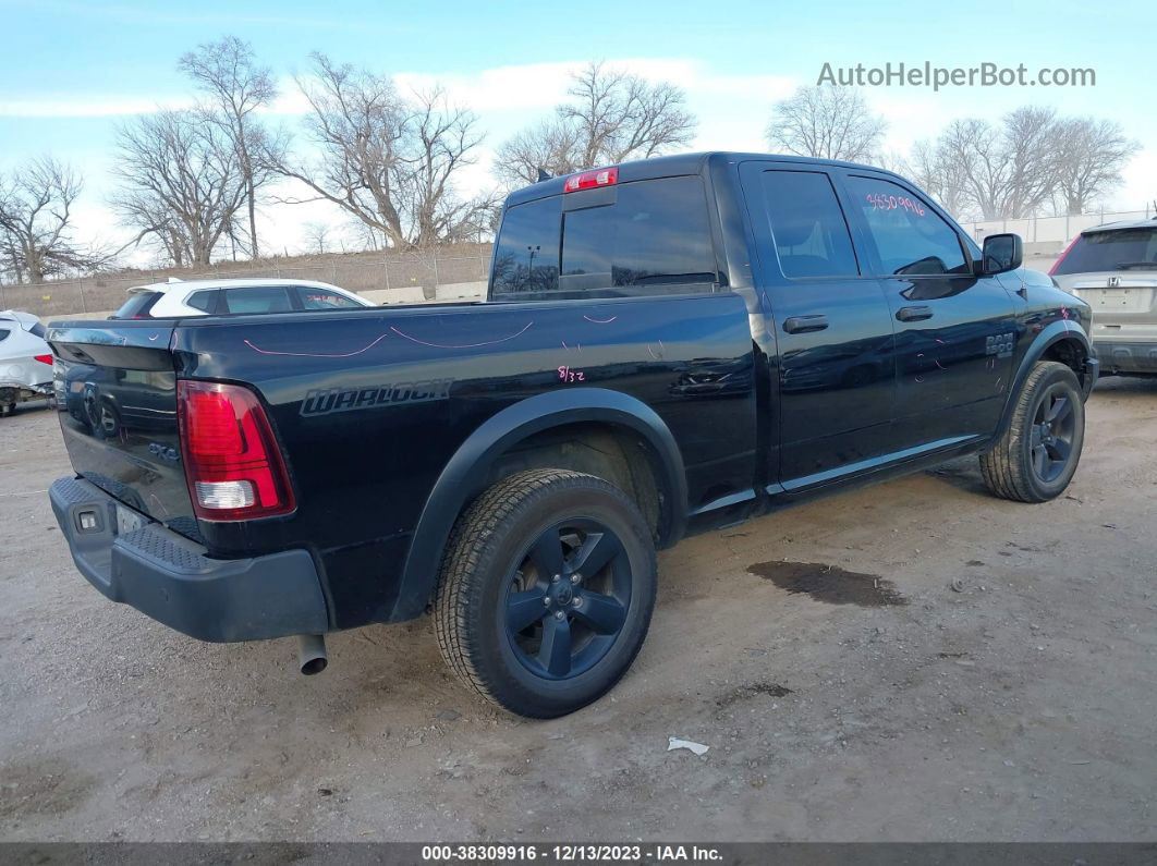 2020 Ram 1500 Classic Warlock  4x4 6'4 Box Black vin: 1C6RR7GG6LS122757