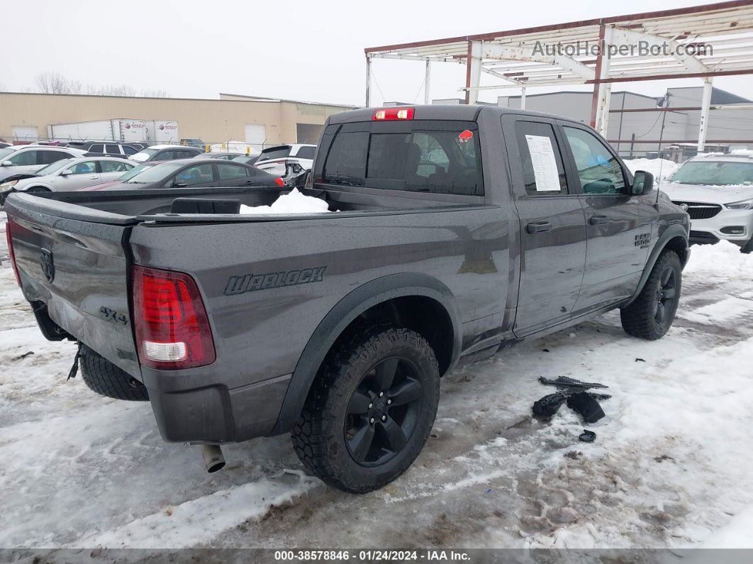 2020 Ram 1500 Classic Warlock Quad Cab 4x4 6'4 Box Black vin: 1C6RR7GG8LS148308