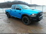 2020 Ram 1500 Classic Warlock Quad Cab 4x4 6'4 Box Синий vin: 1C6RR7GG9LS127404